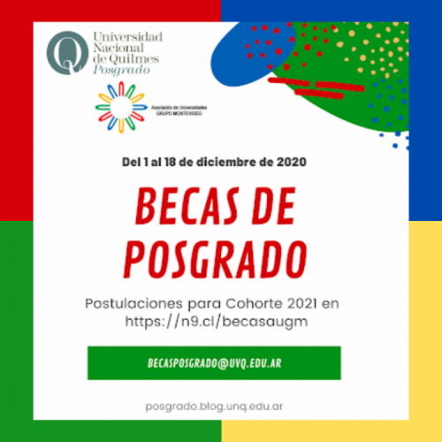 Convocatoria a becas para docentes miembros de AUGM 2021